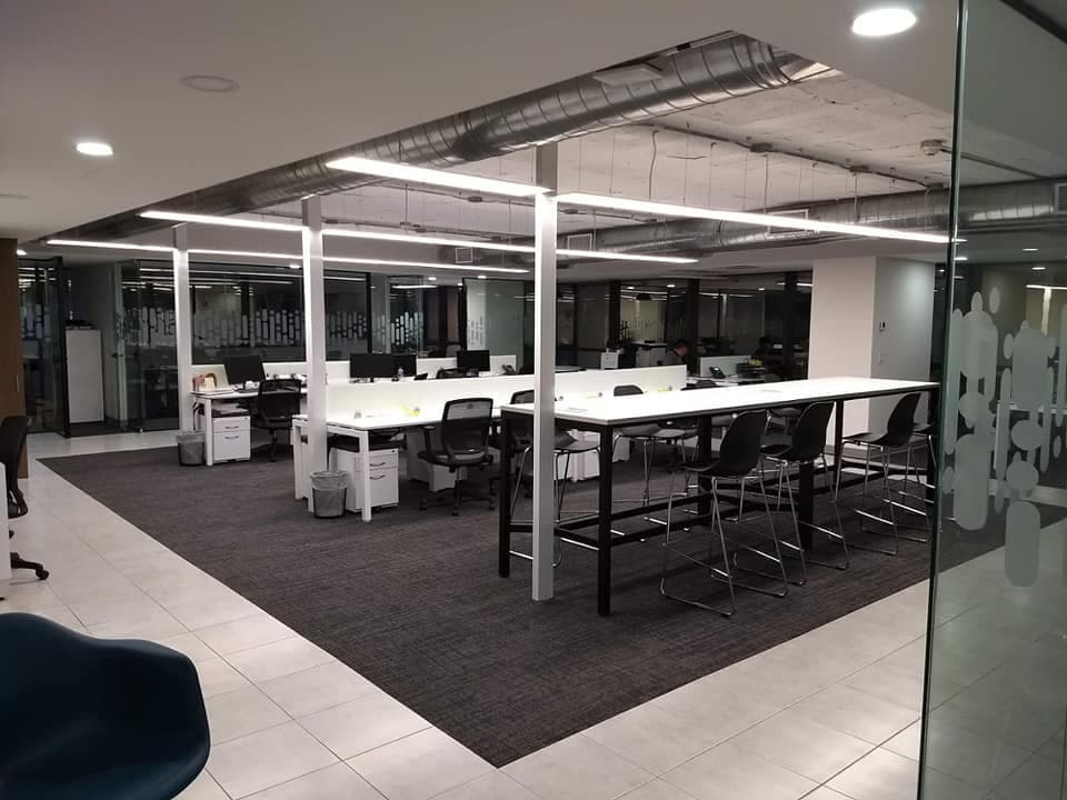 Instalación eléctrica en baja tensión para oficinas SRL