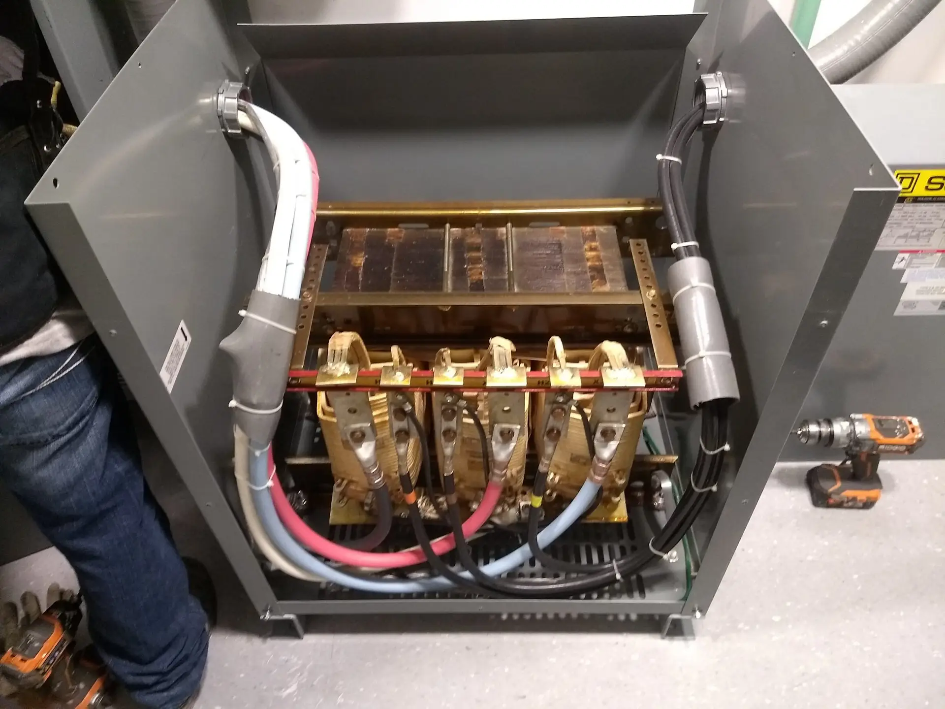 transformadores tipo seco reductores en baja tensión