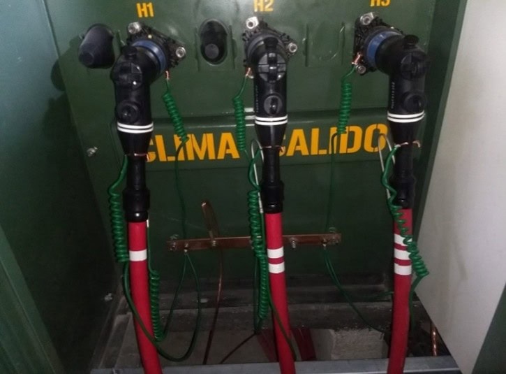 Instalación eléctrica de circuito media tensión