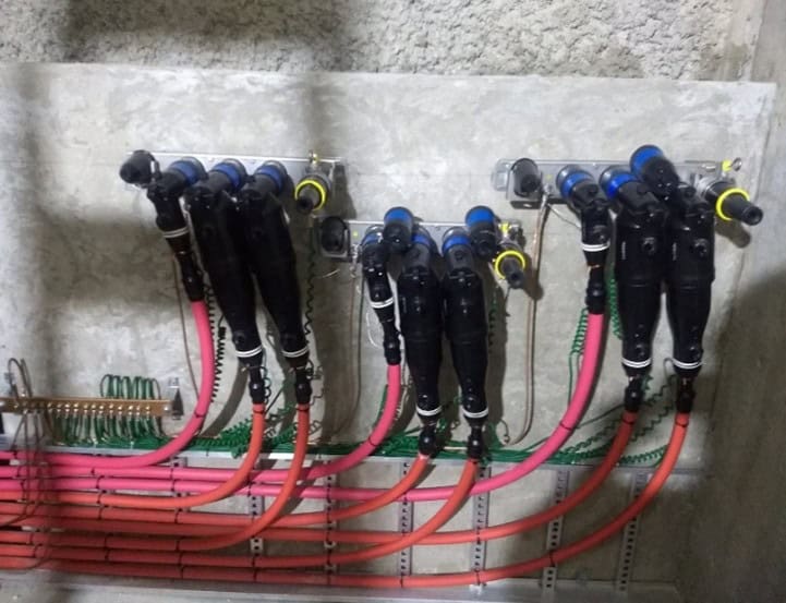 Instalación eléctrica de circuito media tensión