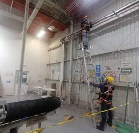 Instalación control agroindustrial.