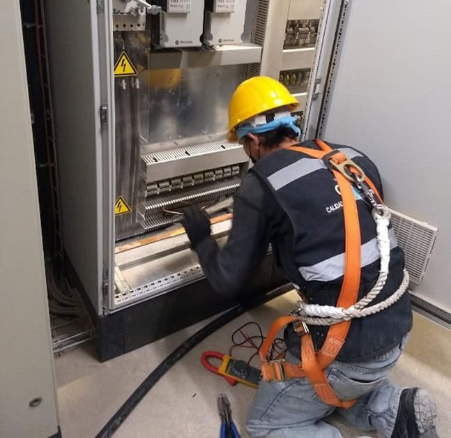 Instalación control agroindustrial.